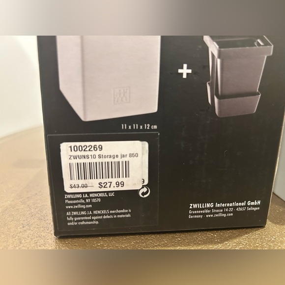 ZWILLING CERAMIC STORAGE Medium Box With Herb Pot And Lid, 11X11X12 cm - Picture 4 of 12